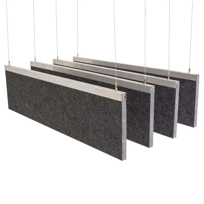 Cloud Baffle — Baffle treo trần dọc